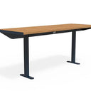 Citi Elements Table - Hardwood - Steel Blue (RAL 5011)