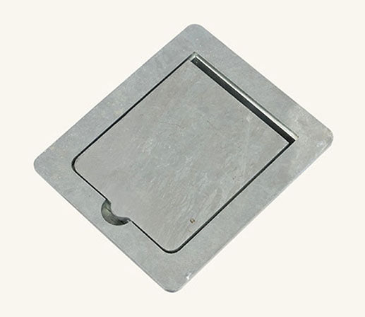 Rhino RT 114 670 Heavy Duty Round Galvanised Steel Telescopic Bollard