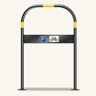 Red Route Ferrocast Cycle Stand 