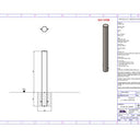 Essentials 304 Stainless Steel Bollard - Specification