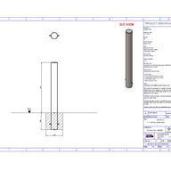 Essentials 304 Stainless Steel Bollard - Specification