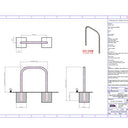 Essentials 304 Stainless Steel Cycle Stand - Specification