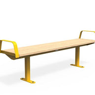 Citi Elements Bench - Softwood - Yellow 1023 (RAL 1023)