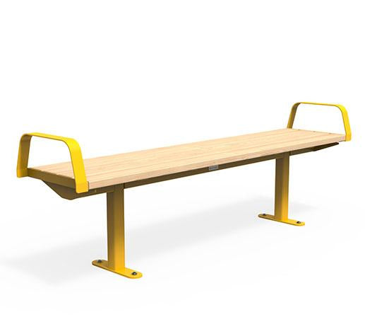 Citi Elements Bench - Softwood - Yellow 1023 (RAL 1023)