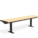 Citi Elements Bench - Softwood - Black (RAL 9005) - No Arms