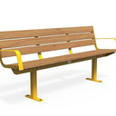 Citi Elements Seat - Hardwood - Yellow 1023 (RAL 1023)