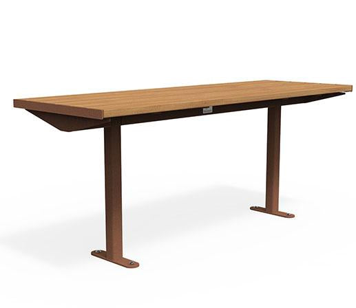 Citi Elements Table - Hardwood - Corten