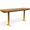 Citi Elements Table - Hardwood - Yellow 1023 (RAL 1023)