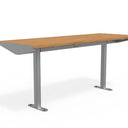 Citi Elements Table - Hardwood - Stainless Steel