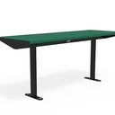 Citi Elements Table - Recycled Plastic - Black (RAL 9005) & Apple Green
