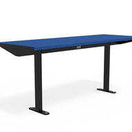 Citi Elements Table - Recycled Plastic - Black (RAL 9005) & Cobalt Blue