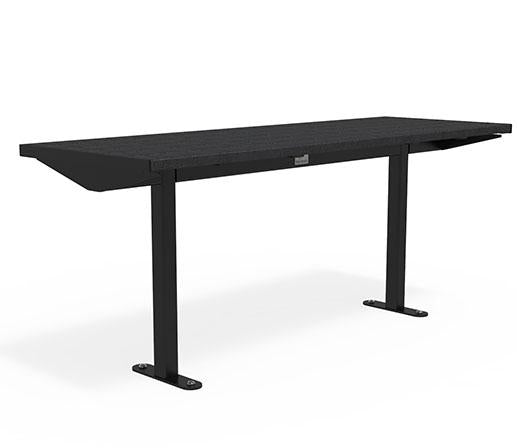 Citi Elements Table - Recycled Plastic - Black (RAL 9005)