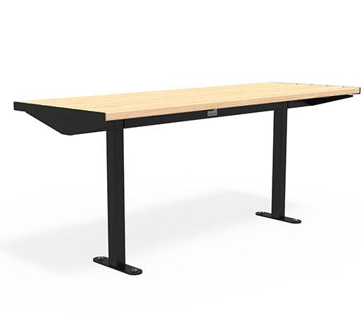 Citi Elements Powder Coated and Softwood Timber Table