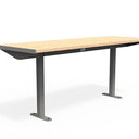 Citi Elements Table - Softwood - Dark Silver (RAL 9007)