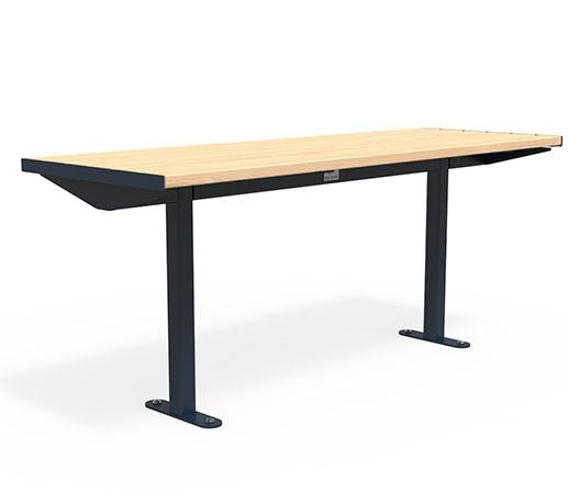 Citi Elements Table - Softwood - Steel Blue (RAL 5011)