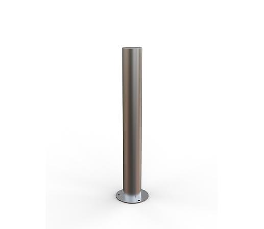 Essentials 304 Stainless Steel Flat Top Bollard - Surface Mount