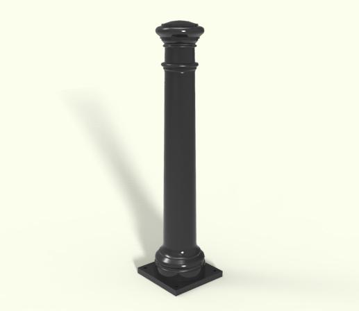 Manchester Ferrocast Baseplated Bollard