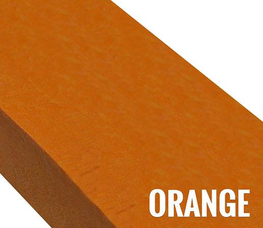 Recycled Plastic Slat - Orange