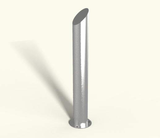 Rhino RS004 Stainless Steel Bollard Baseplated