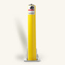 Rhino RT RD4 Round Steel Powder Coated Yellow Telescopic Security Bollard