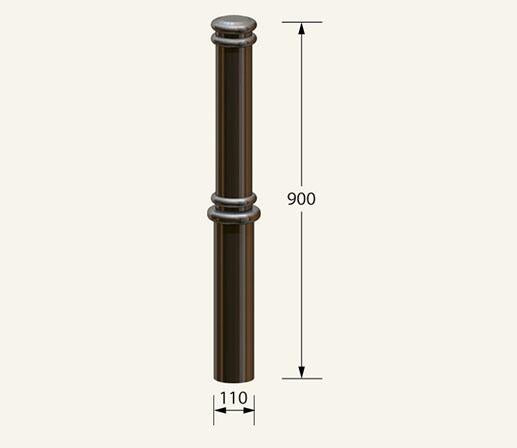 Ferrocast Morpeth Polyurethane Bollard