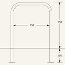 Ferrocast Sheffield Cycle Stand