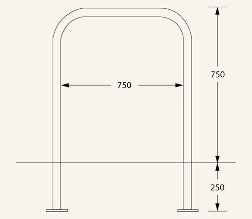 Ferrocast Sheffield Cycle Stand