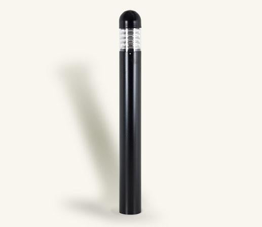 Illuminated Domed Top Steel Bollard