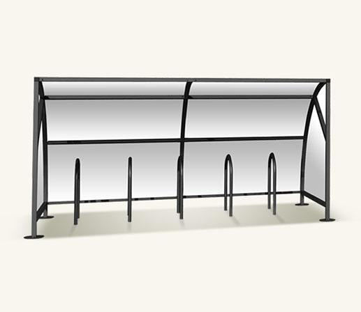 Urban Velozone Steel Powder Coated Cycle Shelter